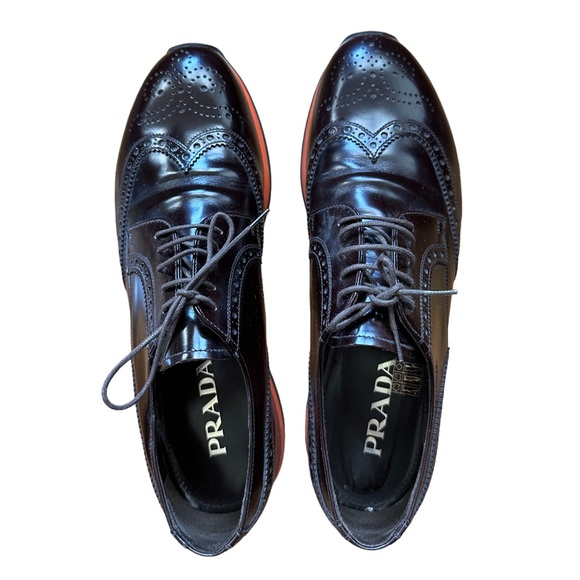 Prada Dress shoe with sporty detail - Picture 1 of 8